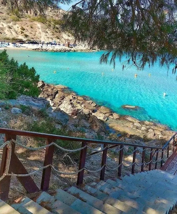 Villa Rugiada With Pool And Sea View Located On The Front Of Nissi Beach Ajia Napa